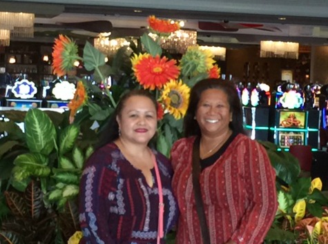 Photo of Roxanne & Lani at APRIL Conference