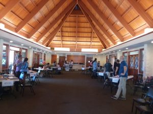 Photo of Lahaina Strong resource tables