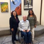 Photo of Roxanne and Lani with APRIL Executive Director, Billy Altom