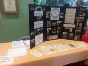 Photo of AILH table at Diabetes Day