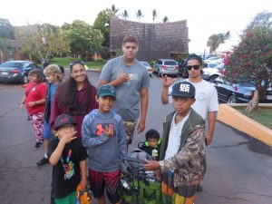 Photo of Molokai walking team